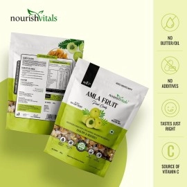 NourishVitals Nourish Vitals Amla Dried Dehydrated Fruits - 200 Gm