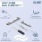 GUBB USA Nail Care Kit Toe Nail, Finger Nail Cutter, Flat tip Tweezer/Plucker and Nail Filer