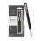 Parker Vector Standard Gold Trim Roller Ball Pen (Black), 1 Count (Pack of 1) (9000017252)