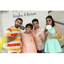 Syga Baby Shower Party Photo Booth Props, Set of 30