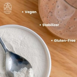 Sattvic Foods Cream of Tartar Powder (100 g) (Potassium Bitartrate) - Keto-Friendly | Adrenal Energizer | Use in Cooking, Leavener in Baking, Also Used as Natural Non-Toxic Cleaner