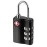Inditradition TSA Approved Luggage Lock, 3 Digit Lock Combination, Metal, Black
