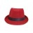Zacharias Mens & Women Fedora Hat (Red)