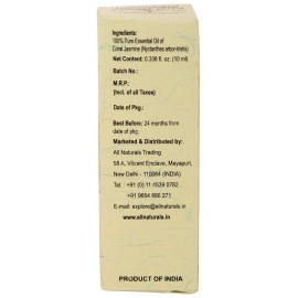 all naturals Harshingar Essential Oil (India) aka Coral Jasmine aka Parijaat 100% Pure Undiluted Therapeutic.