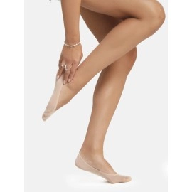 N2S NEXT2SKIN Women\'s No-show Nylon & Spandex Socks (Pack of 3) (N2S903S3_Skin)