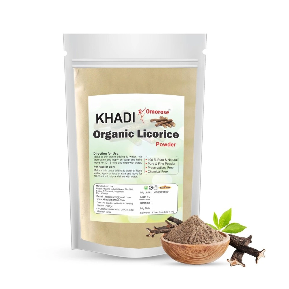 KHADI Omorose Licorice Mulethi Powder - 100g