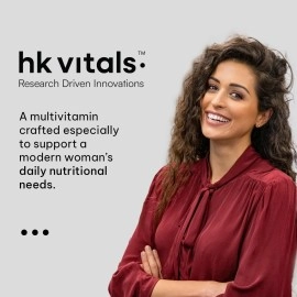 hk vitals Multivitamin For Women (60 Tablets) | With Zinc, Vitamin C, Vitamin D, Multiminerals & Ginseng Extract