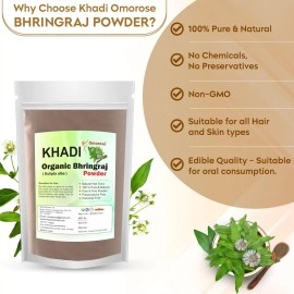 KHADI Omorose Bhringraj Powder (100g)
