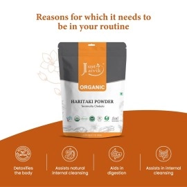 Just Jaivik Organic Haritaki Powder (227g / 0.5lb)