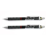 Rotring Tikky 0.35 mm Mechanical Pencil Wth Colour Coding - 1904694 Black - 2 Pieces