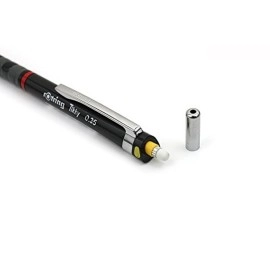 Rotring Tikky 0.35 mm Mechanical Pencil Wth Colour Coding - 1904694 Black - 2 Pieces