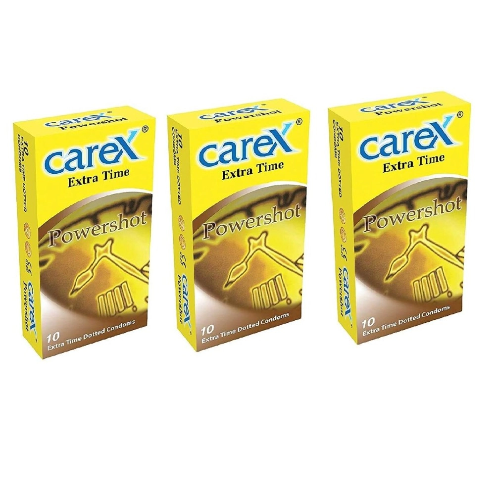 Carex Powershot Extra Time (Pack of 3)