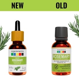 Organix Mantra Rosemary Essential Oil 15Ml, For Skin, Muscle & Joints, Hair Conditioner Pure Therapeutic Grade