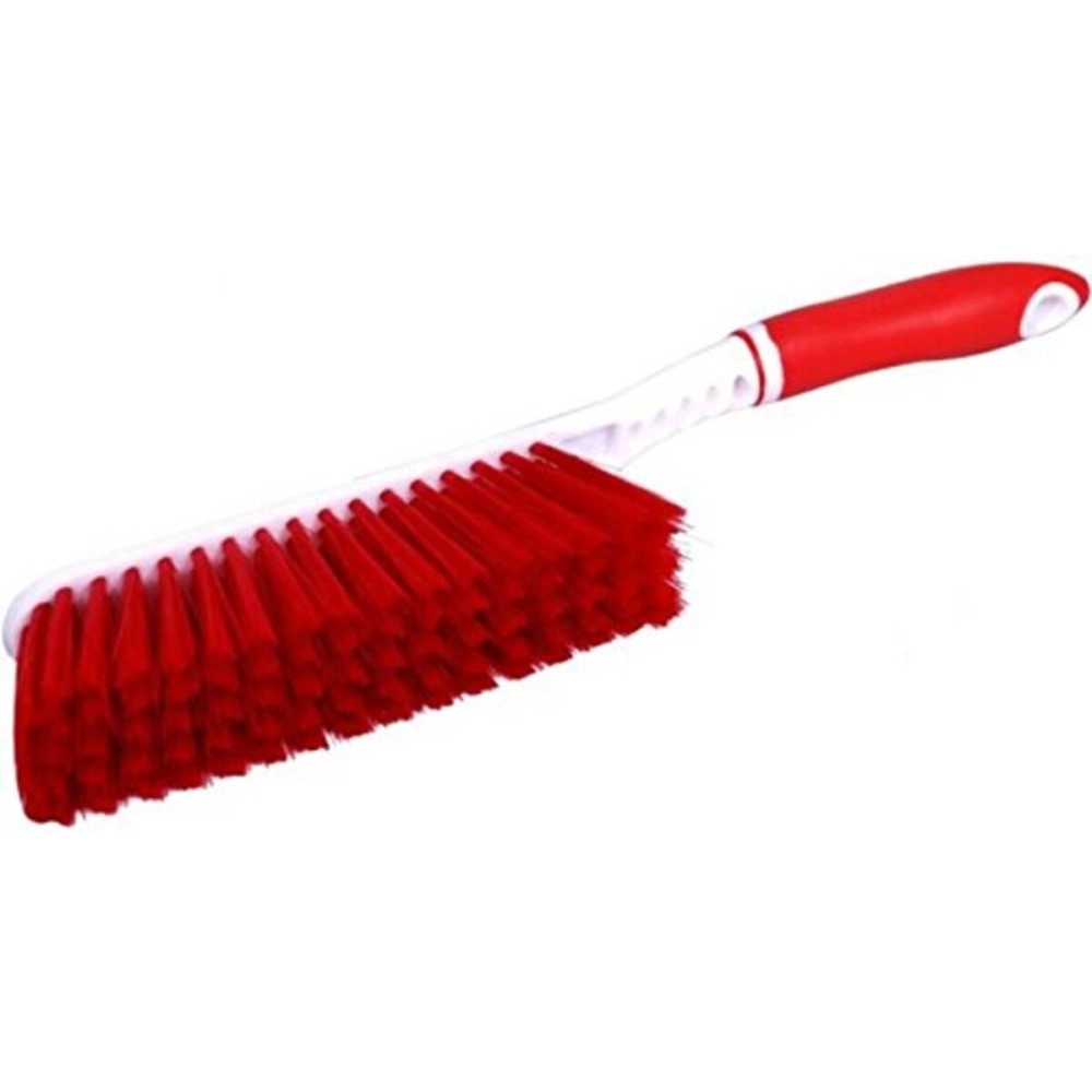 Kingsway Cleaning Brush with Hard & Long Bristles for Car Seat Covers, Floor Mats & Other Houseolds (Color May Vary)