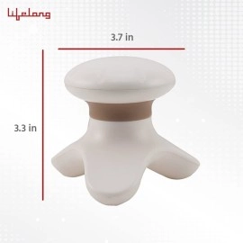 Lifelong LLM09 Mini Head and Body Massager (Brown)