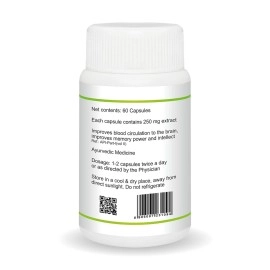 JAIN Shankhpushpi Capsules 60(Pack of 2) | 100% Natural | Supports Immunity System | GMP Certified, 120 count