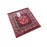 Kuber Industries Red Pooja Aasan,Mat Set of 2 Pcs (2 Ft X 2 Ft)