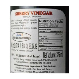 Capirete Sherry Vinegar, 375ml