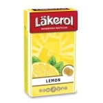 Lkerol Sugar Free Pastilles Imported Swedish Refreshing Lemon Mouth Freshener, Pastille - 100% Veg