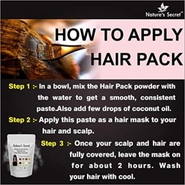 Nature\'s Secret DIY Natural Hair Pack Powder For Fast Hair Growth -250 Grams