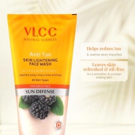 VLCC Anti Tan Skin Lightening Face Wash Combo Pack of 2 (150 ml*2)
