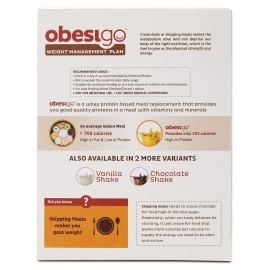 Obesigo BLCD Weight Management Plan 7 Sachets of 50 g each of Premium Mango shake (350gm)