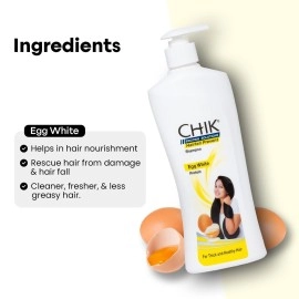 Chik Hairfall Prevent Egg Shampoo, 340 Ml