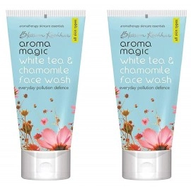 Aroma Magic White Tea and Chamomile Face Wash, 100 ml (Pack of 2)