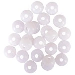 GOELX AM Plastic Jhumka Base Xtra Small Size in Dome Shape for Jewellery Making & Thread Wrapped Jewellery