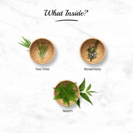 Trichup Anti- Dandruff Herbal Shampoo - Enriched with Neem, Rosemary & Tea Tree Oil - Protect Scalp Skin from Causes of Dandruff (200ml)