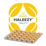 Charak Pharma Haleezy Tablets for Asthma & lung health - 30 Tablets (Pack of 3)
