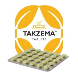 Charak Pharma Takzema Tablet for Eczema - 30 Tablets (Pack of 3)