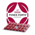 Charak Pharma Posex Forte Capsule for Women health - 20 Capsules (Pack of 2)