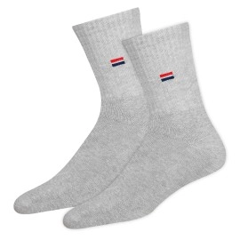 NAVYSPORT Men\'s Crew Length Cushion Cotton Socks (Pack of 3) (SF-M-1_Multicolour) Free Size, Multicolour, Free Size