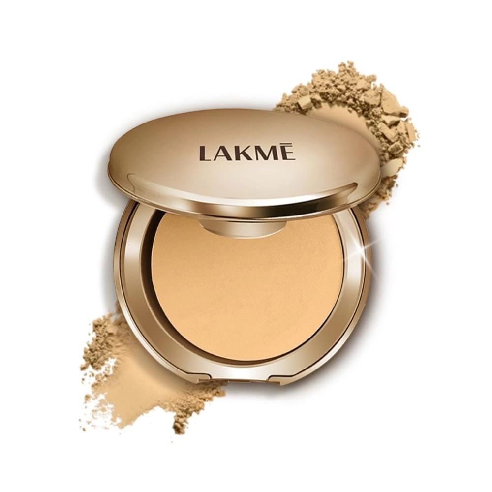 Lakm 9 To 5 Primer + Matte Powder Foundation Compact, Ivory Cream, For Long Lasting Coverage, Concelas Fine Lines And Blemishes, 9 G