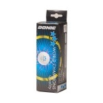 Donic P40+ 3 Plastic Table Tennis Ball, White