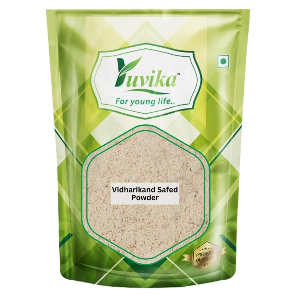 Yuvika Vidharikand Safed Powder - Puerariatuberosa - Indian Kudzu (200g)