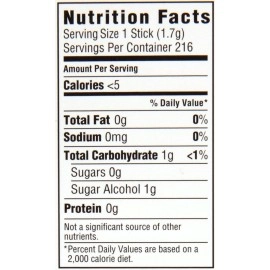 Trident Sugar-free Gum Cinnamon Flavour 18 Sticks (Pack of 12)