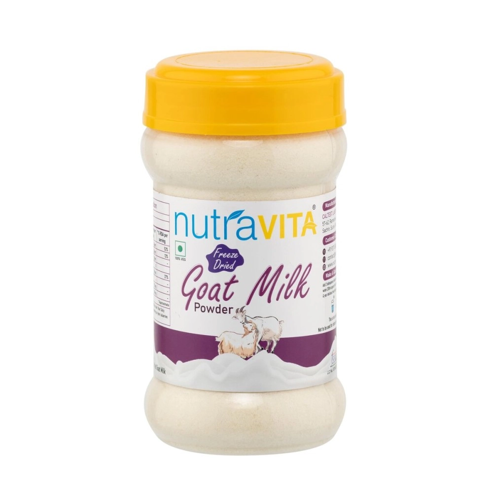 Nutra Vita Goat Milk Powder | Freeze Dried |100Grams |Pure and Natural |Organic