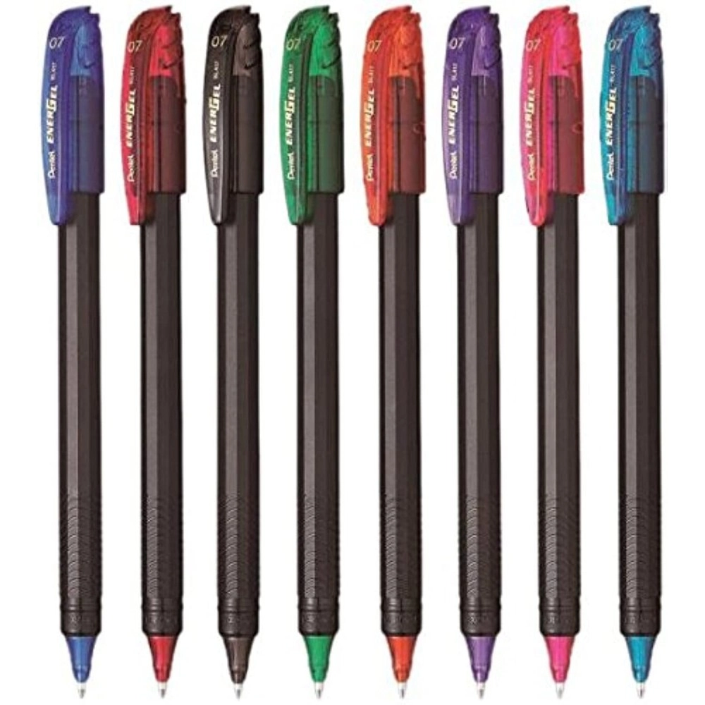 PENTEL ENERGEL ROLLER BALL PEN ASSORTED COLORS