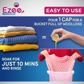 Godrej Ezee Liquid Detergent - Winterwear, Chiffon & Silks (500g)