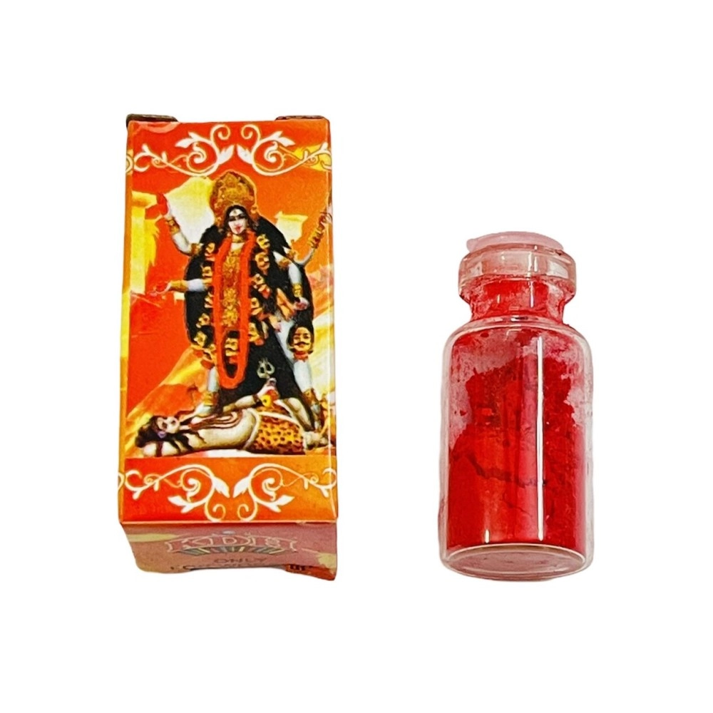 Kriwin Kamakhya Sindoor 8 Grams Powdered Form, Red