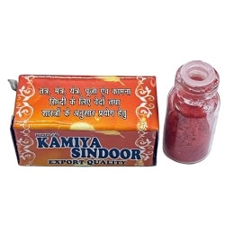 Kriwin Kamakhya Sindoor 8 Grams Powdered Form, Red