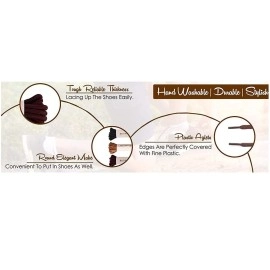 SHOESHINE Round Boot Laces Hiking Trekking Shoe Laces, Black, 150cm