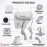 GOCART WITH G LOGO 1200 Watts Hair Dryer Electric Wall Mount Hairdryers Hotel Bathroom Household Dry Skin Hanging Wall