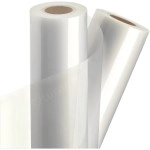 Clear Adhesive Vinyl Laminate 30.5 cm x 457.2 cm Self Seal Laminating Roll for Cricut, Decals, Stickers, Stencils, Tape, Sticky Back Permanent by Turner Moore Edition (Clear Roll, Glossy)