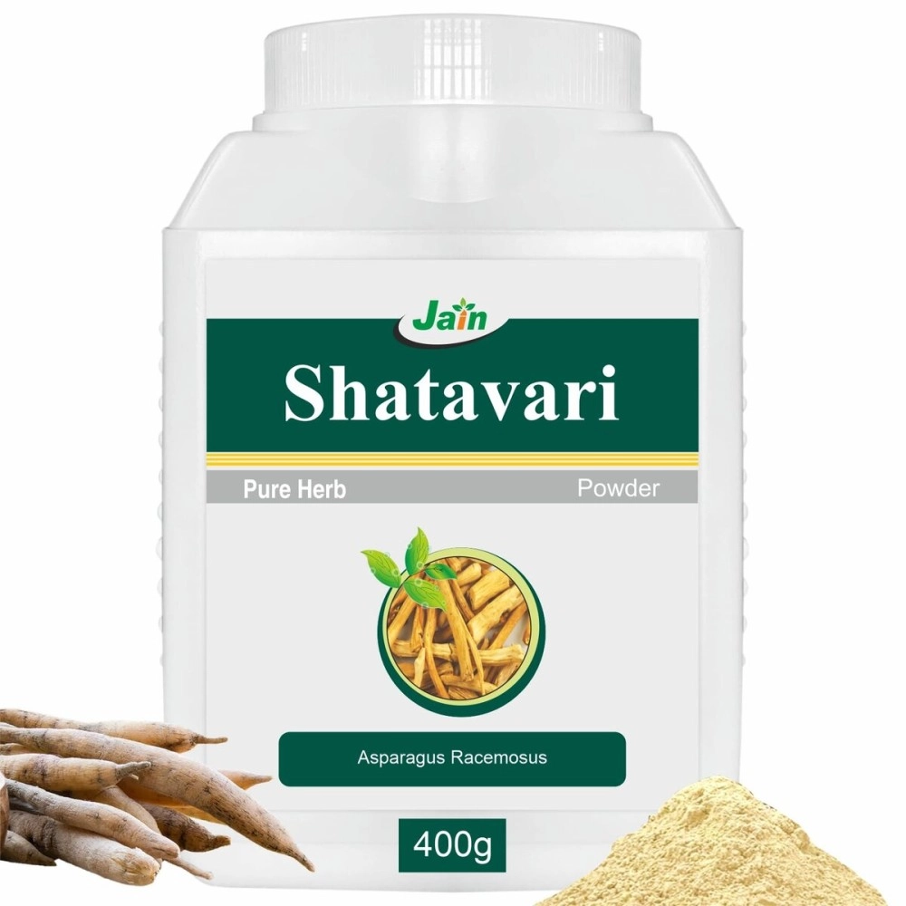 JAIN Shatavari Asparagus Racemosus Pure Powder (500g)