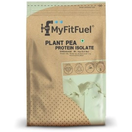 MyFitFuel Plant Pea Protein Isolate | 1 Kg, 28 Servings (Unflavoured) | Easy to Digest | Vegan Plant Protein Powder