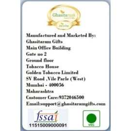 Ghasitaram Gifts Bhaidooj Gifts - Bhaidooj Hampers - Kaju Katli and Besan Laddoo