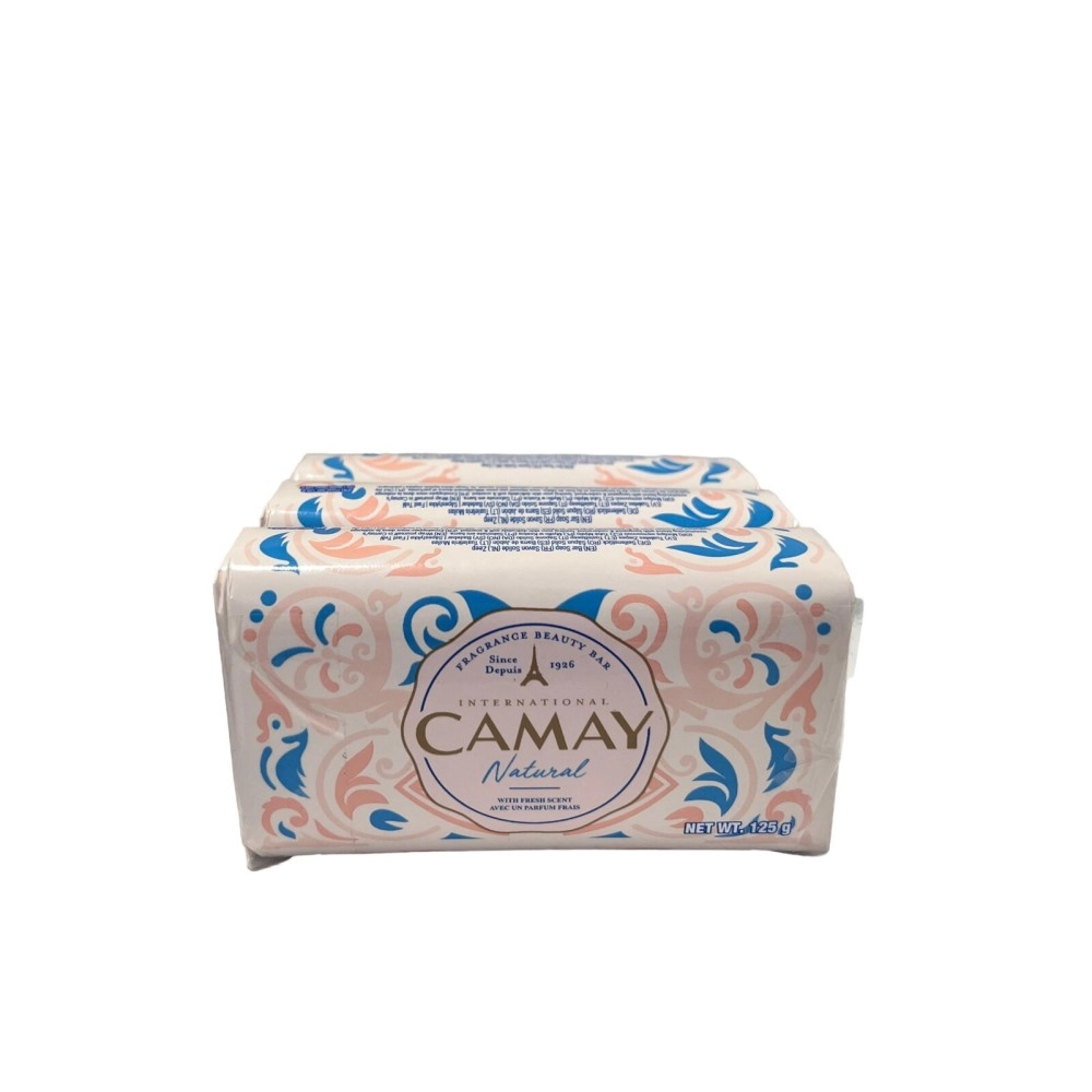 Camay Soap 3Ct X 125G Naturel